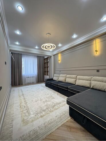 сдается 2 комнатная квартира на долгий срок: 2 комнаты, 64 м², Элитка, 5 этаж, Евроремонт
