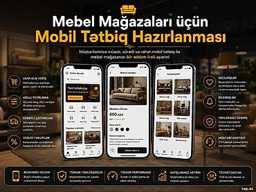 Mebel mağazaları üçün mobil proqram hazırlanması Mebel Mağazaları lalafo.az -da Mebel mağazaları üçün mobil proqram hazırlanması Mebel Mağazaları