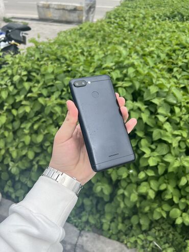 телефон fly nano 9: Xiaomi, Redmi 6, Б/у, 32 ГБ, цвет - Черный, 2 SIM