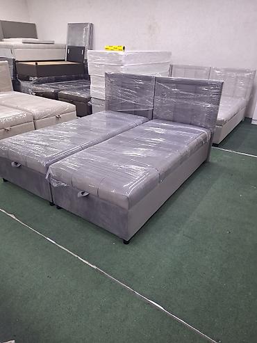 Односпальные кровати: Односпальная кровать, Новый, С мягким изголовьем, длина - 2 см — 12