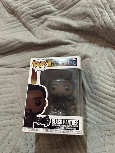 meduza oyuncaq: Məhsul: Funko Pop! Marvel – Black Panther (№273) vinil bobble-head — 1