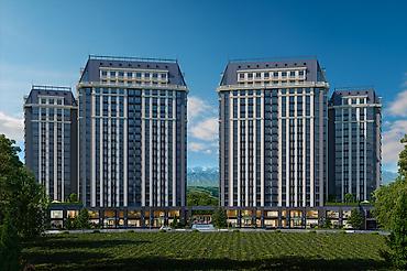 60: 2 комнаты, 78 м², Южная Магистраль Элитка, 13 этаж, ПСО (под самоотделку) — 1