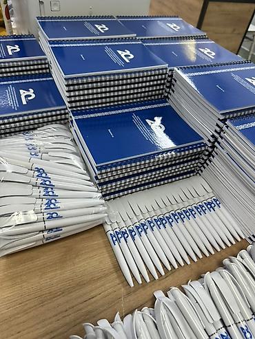 Блокноты и ручки с корпоративной символикой - Блокнот формата