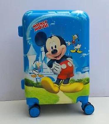 Rančevi, torbe i koferi: Dečji set kofera – Mickey Mouse motiv - Dva kofera (veći i manji) sa — 19