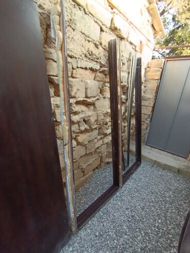 Giriş qapıları: İşlənmiş Giriş qapısı 80x200 sm Çərçivə ilə, Ünvandan götürmə — 6