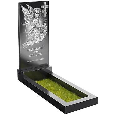 Ритуальные услуги: Чистка могил, Изготовление крестов, Изготовление овалов с фото | Мраморная крошка, Травертин, Габбро | Оформление — 20