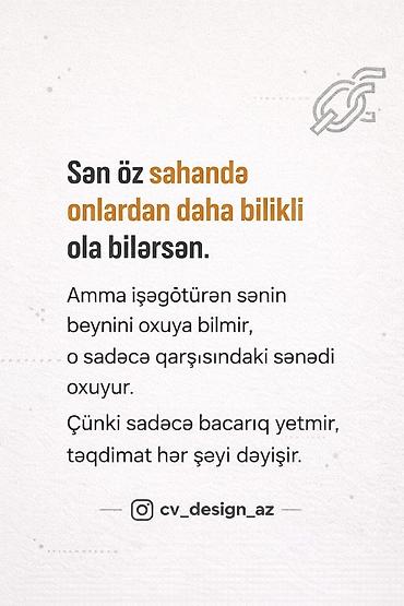 komputer format qiymeti: Çox vaxt problem sənin savadında yox, o savadı qarşı tərəfə necə — 2
