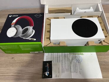 цены на xbox: Xbox Series S + Наушники Xbox Starfield Состояние новое Чек есть В