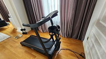 qaçış ternajoru: Qaçış trenajoru – çoxfunksiyalı ev fitnes aparatı - Elektrikli qaçış — 2