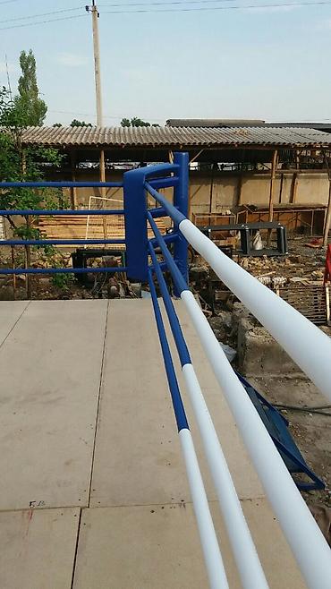 Модульные покрытия, пазлы: Профессиональный боксерский ринг🇰🇬 все размеры есть и подом, Без подом — 1