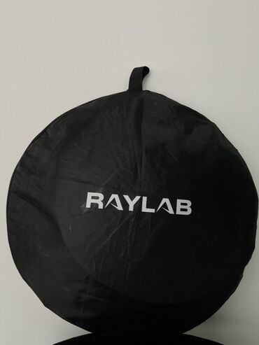 маленький складной столик для ноутбука: Складной круглый отражатель Raylab с чехлом - Бренд: Raylab (логотип