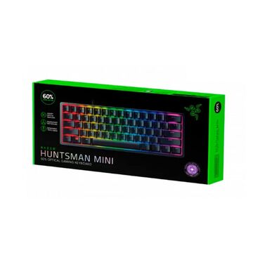 колпачки для клавиатуры: Клавиатура проводная Razer Huntsman Mini Описание С аналоговой