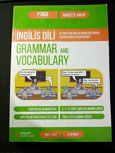 dollar neceyedi: “İngilis Dili – Grammar and Vocabulary” (Nərgiz R. Nəcəf, NR Academy) — 1