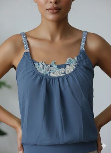 Bluze: L, Poliester, Cvetni, bоја - Šareno — 8