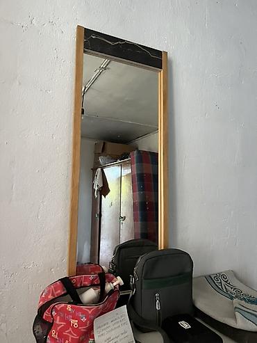 standing mirror: Напольная вешалка для одежды + зеркало в раме + табурет + тумба/комод — 2