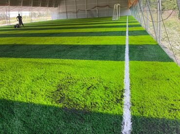 Газон: Искусственный газон для футбольных полей двухполосная панда 🐼 газон