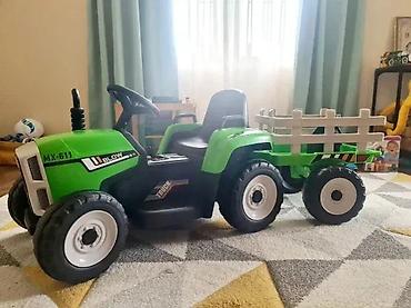 Traktori: Dečiji traktor na pedale sa prikolicom – model MX-611 - Realističan — 2
