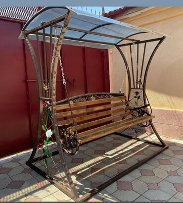 Sifarişlə bağ yelləncəkləri: Zontikli, Metal, Zəmanətli, Kredit yoxdur — 15