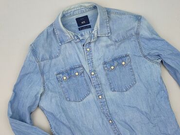 buty na koturnie zakryte: Denim, Koszulа dla mężczyzn, rozmiar L