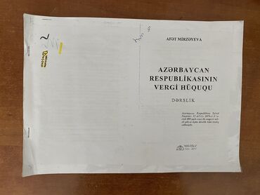 ev alqi satqisinda vergi: Vergi Hüququ Afət Mirzəyeva