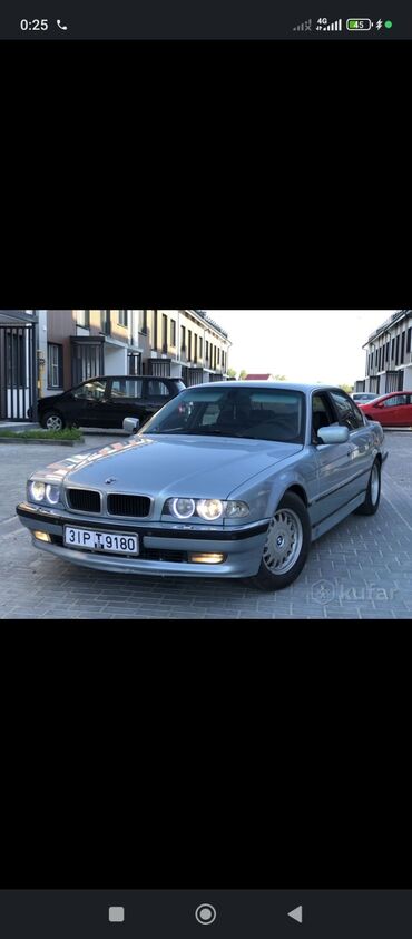 BMW: BMW 7 series: 1998 г., 4 л, Типтроник, Бензин, Седан