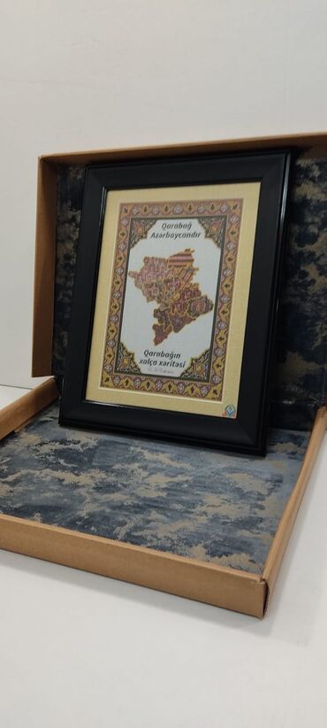 Şəkillər, tablolar: Qarabağin xalça xəri̇təsi̇
ölçüləri 31#39 sm və 59 #50 sm — 6