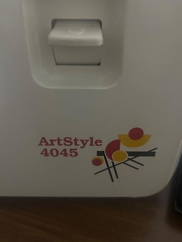janome: Janome ArtStyle 4045 tikiş maşını satılır Əla vəziyyətdədir, istifadə — 4