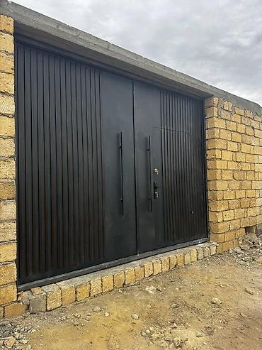 Metal darvaza və qapı istehsalı və quraşdırılması - Material: qalın