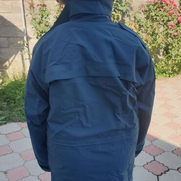 национальные головные уборы: Мужской плащ, 5XL (EU 50), Б/у, цвет - Синий, Самовывоз