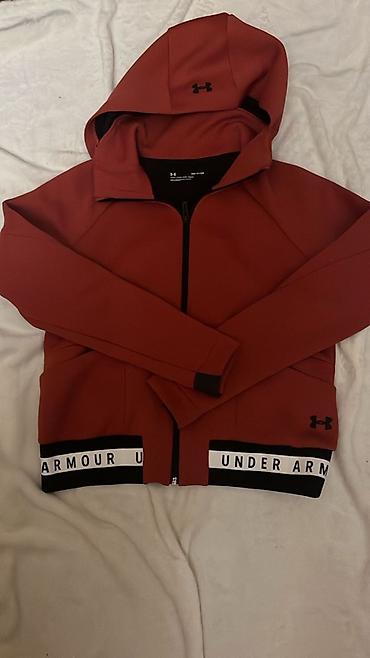 alt pal: Svitşot, Under Armour, S, rəng - Qırmızı — 1