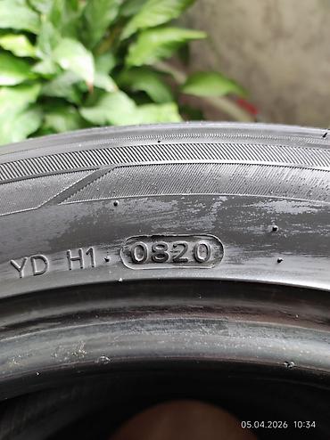 Шины: Шины 215 / 55 / R 17, Лето, Б/у, Комплект, Легковые, Hankook — 8