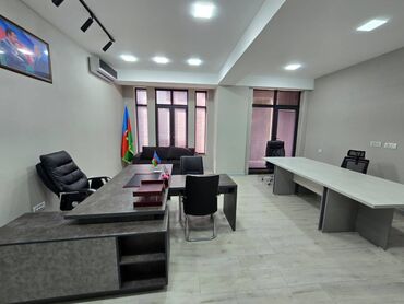 Ofislər: 🔹 Tam əşyalı ofis icarəyə verilir – Xətai metrosuna piyada 5 dəq. 📐 — 10