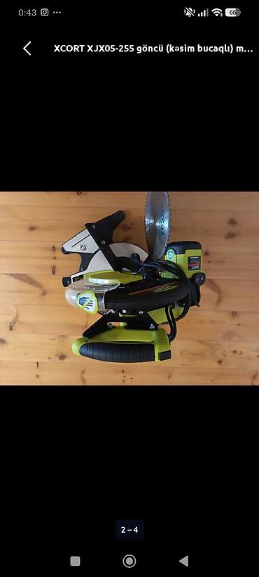 en ucuz lazer metre: XCORT XJX05-255 gönc kəsici (Miter Saw) Texniki xüsusiyyətlər: - — 5