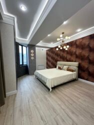 дом в районе аламединского рынка: 3 бөлмө, 104 кв. м, Элитка, 5 кабат, Дизайнердик ремонт