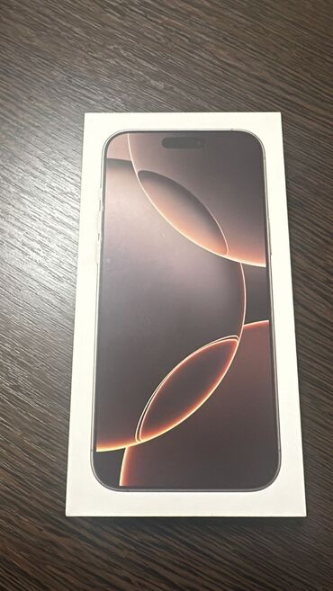 iphone qiymet: IPhone 16 Pro Max, 256 GB, Desert Titanium