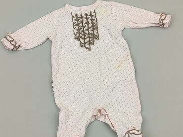 piżama dziecięca pajacyk: Pajacyk, 0-3 m, stan - Dobry