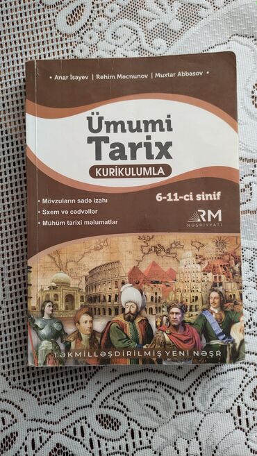 yeni tarix pdf: Anar İsayev yeni təkmilləşdirilmiş nəşr Ümumi Tarix kitabı