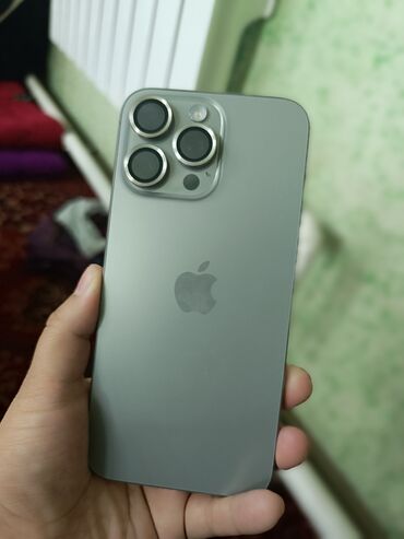 бытовые техники в рассрочку: IPhone 15 Pro, Natural Titanium, Каптама