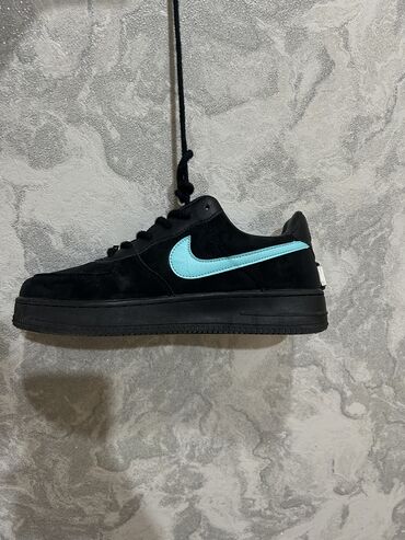 кросовки: Nike Air Force 1 “Tiffany Satilir”, Tep-tezedi, cemi 1 defe qeyinilib