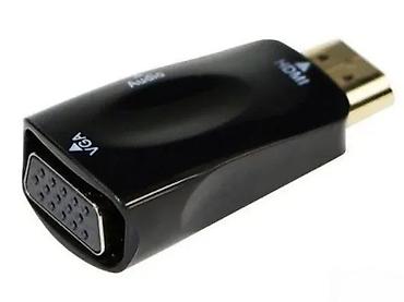 Druga oprema za računare i laptopove: HDMI na VGA adapter sa audio izlazom - Pretvara HDMI signal u VGA za — 1