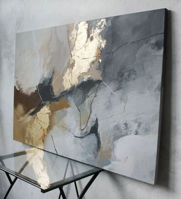 Dizayn, layihə: Modern. Abstrakt janr. Tək tablo. Müasir interyerdə mütləqdir, çünki — 14