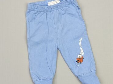 błękitne legginsy: Spodnie dresowe, Wcześniak, stan - Dobry