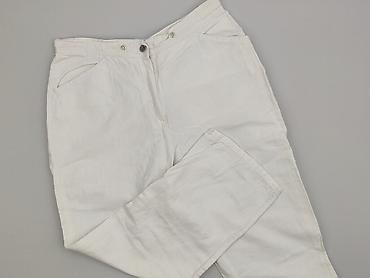 pull and bear spodnie lniane: Spodnie materiałowe damskie, rozmiar XL — 1