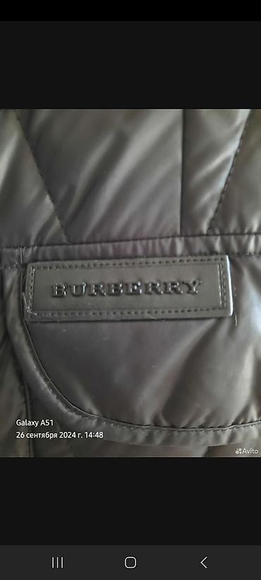 tech flecee: Мужская куртка, Burberry, Б/у, цвет - Серый — 2