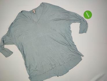 jasnoniebieski top: H&M, Sweter damski, rozmiar 4XL — 2
