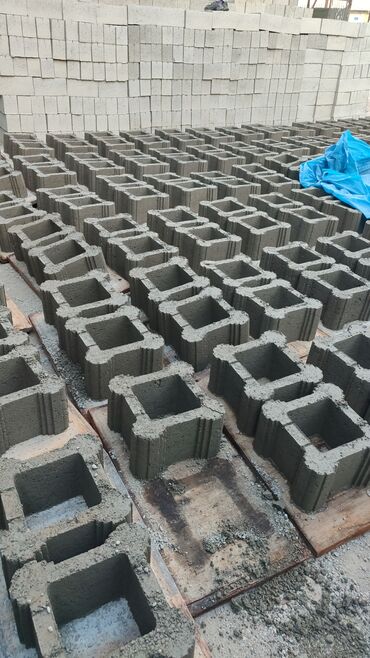 Пескоблок: Пескоблок Гладкий, Стеновой, 150x190x390, Бесплатная доставка — 7