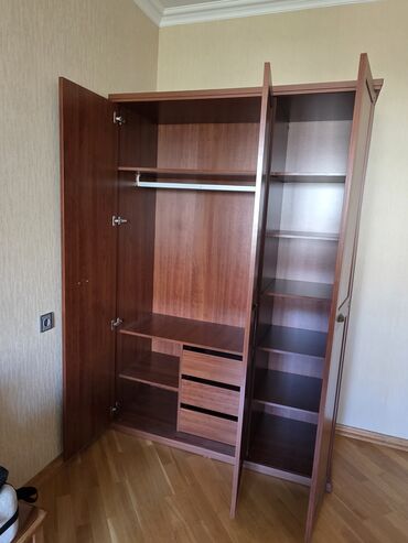 детский шкаф: Oğlan və qız üçün, Təknəfərlik çarpayı, Dolab