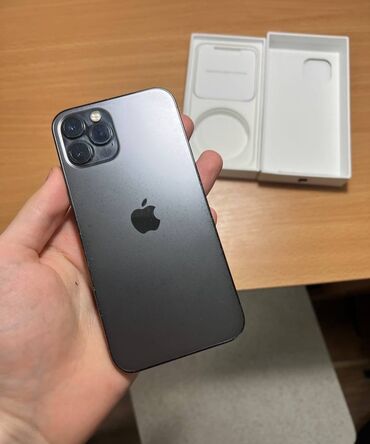 блендер 3 в 1: IPhone 12 Pro, 128 GB, Jet Black, Zəmanət, Simsiz şarj, Face ID