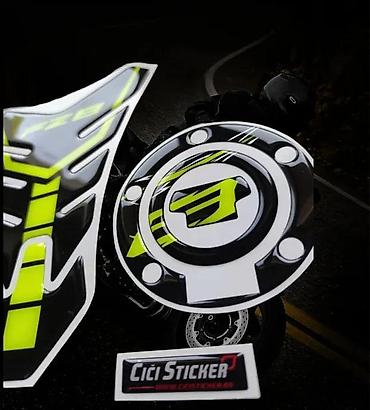 icon hunter: Yamaha fz8 tank pad - štitnik čepa- nalepnice za motore-1777 📌 opis — 2