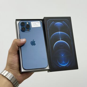 домашний роутер с сим картой: IPhone 12 Pro Max, Б/у, 128 ГБ, Sierra Blue, Чехол, Коробка, 100 %